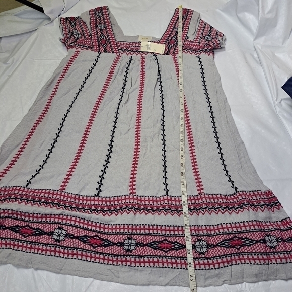 𝅺ANTHROPOLOGIE Maeve Ruidoso Embroidered Dress - Picture 10 of 13